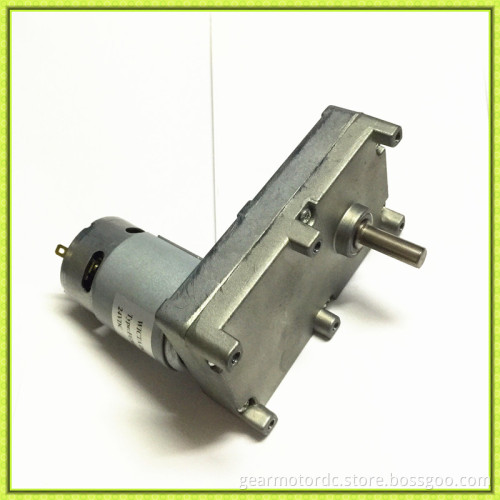 Direct current 300kg.cm high torque low noise 12 volt motor low rpm
